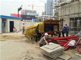 南京细石混凝土泵出租,细石混凝土泵,鲁科重工