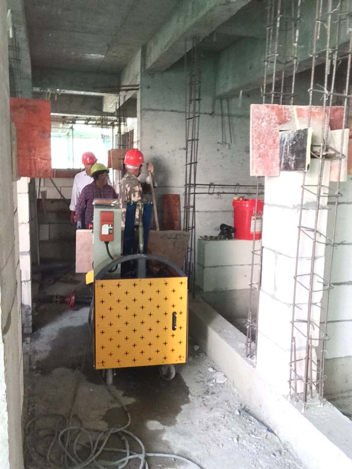 二次构造柱泵厂家交付徐州泉山区项目