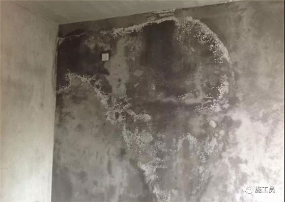 墙面受潮返碱的处理方法