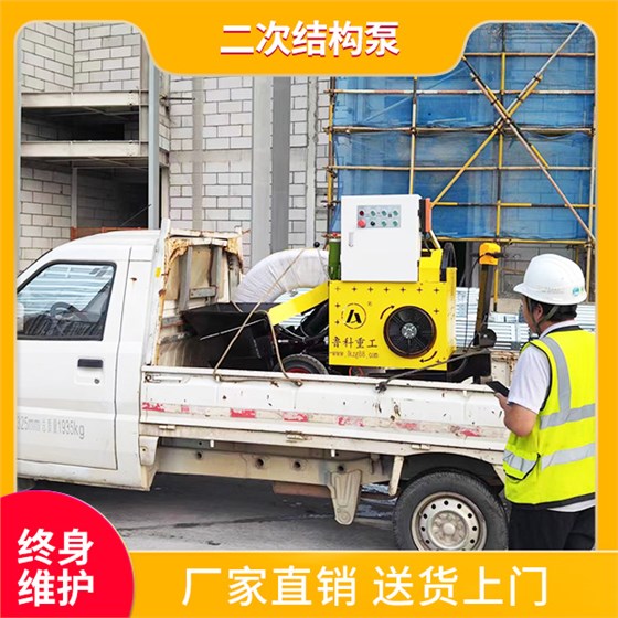 二次结构构造柱泵