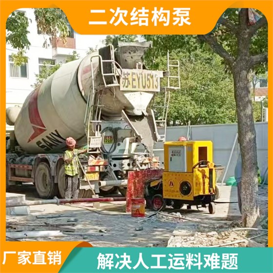 二次结构输送泵
