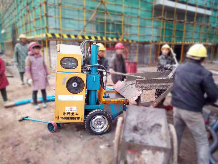 3月27日二次结构泵交付江苏绿阳交建小尖镇全民创业园项目完成