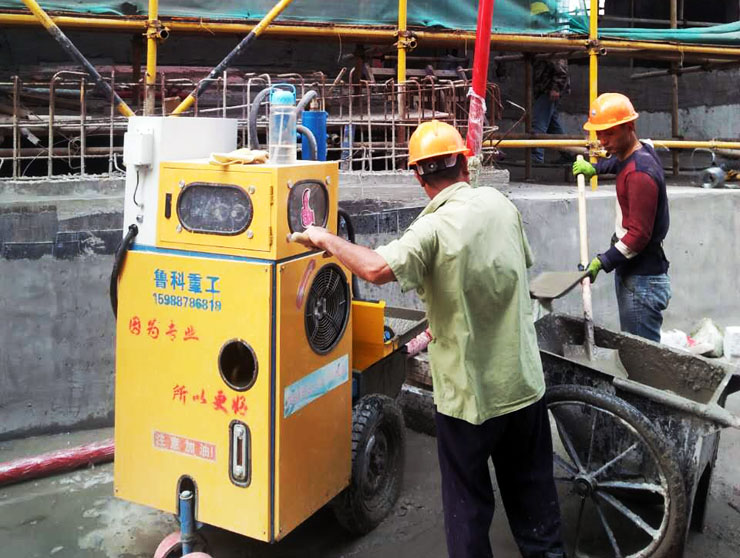 5月8日二次构造柱泵厂家合作中国五冶苏地项目