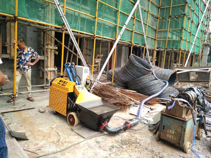 6月19日淮安二次构造柱泵合作江苏弘扬都梁现代城项目