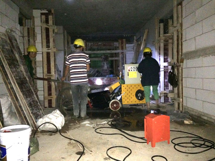 苏州二次要构造柱泵厂家设备施工现场