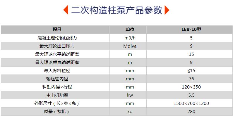 安徽二次构造柱泵