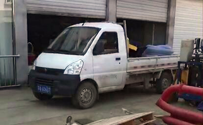 二次构造柱泵装车发往南京