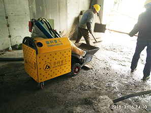 3月17日二次结构泵合作中建二局徐州万科机械厂项目