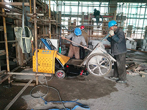 3月22日二次结构泵合作南京建工8511所329试验楼项目