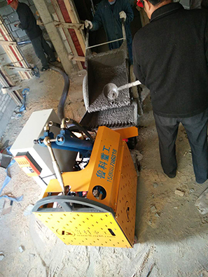 3月24日二次结构泵合作陕西达禹建设望湖名都项目