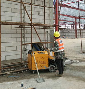4月6号南京二次结构泵合作天勤建设佛山现代物流建设项目