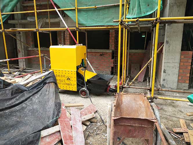 5月4日徐州二次构造柱泵合作陕西建工泉城花都项目