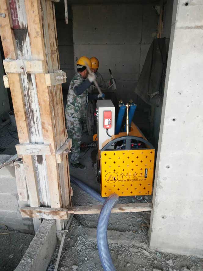 5月11日江苏二次构造柱泵合作中国电建海赋尚城项目