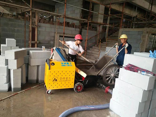 5月23日南京二次结构泵合作新华建筑西花岗西保障房项目