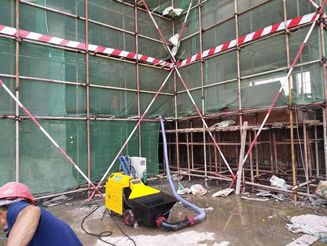 5月31日金昌二次结构泵合作南昌建工富竹苑二期项目