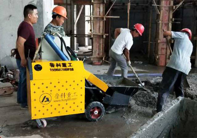 二次构造柱泵施工
