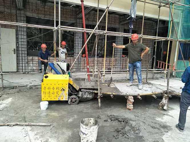 10月3日二次结构泵合作中成建工合肥一中新华马克汉姆国际学校项目
