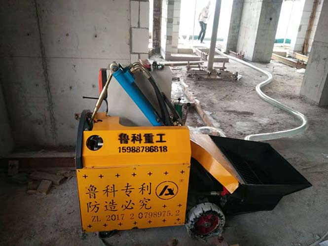 人工混凝土小型输送泵合作中大建筑温州市核心片区中心区单元项目