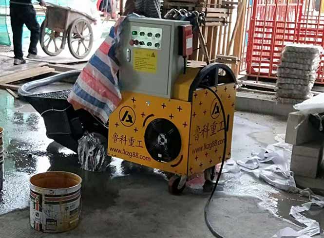 大骨料小型混凝土输送泵合作中建二局松江天安金谷新建项目