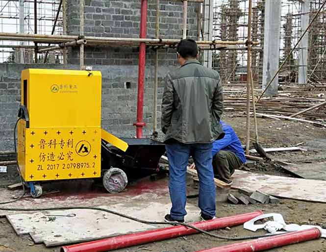 小型卧式混凝土输送泵合作江阴双惠建筑年产机械设备1500台新建项目