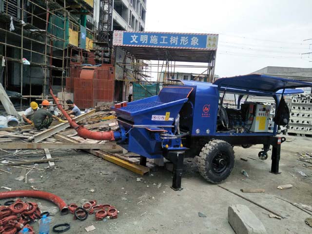 细石超高压混凝土泵