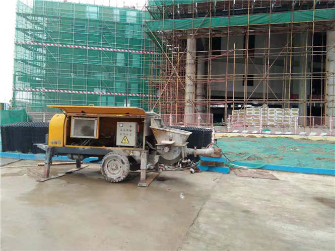 25细石混凝土泵合作上海建工二建华润国际社区C地块项目