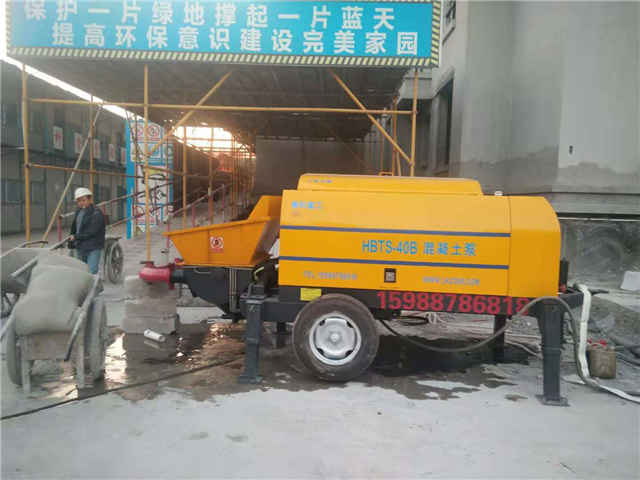 细石混凝土泵机