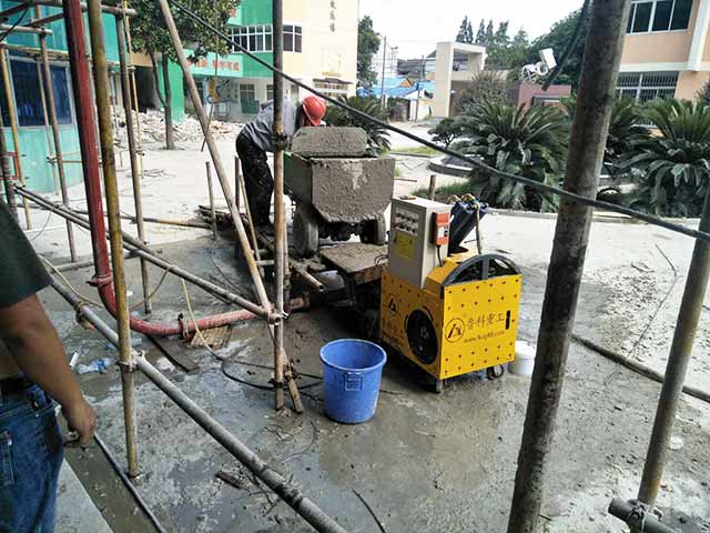 二次构造柱浇筑泵