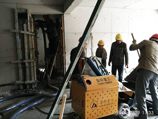 二次构造柱浇注泵
